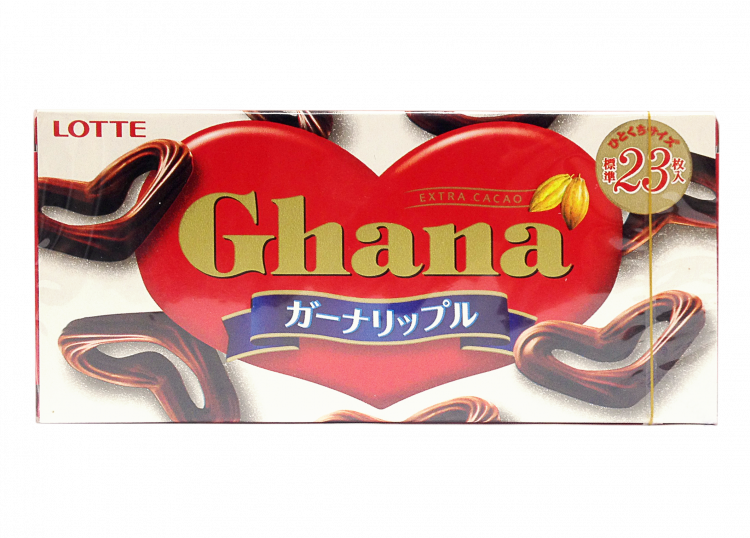 Шоколадные крендельки Ghana, 63 г