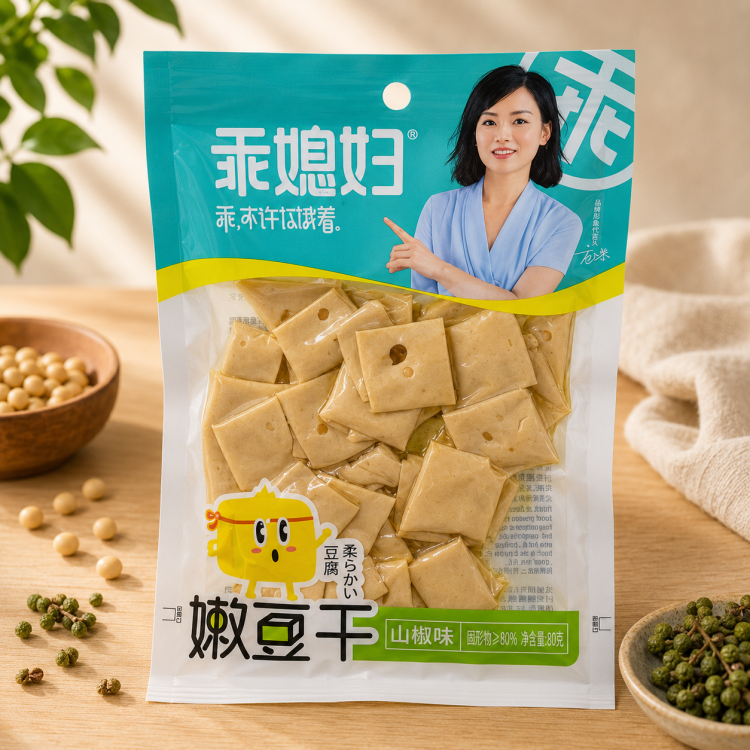 Тофу пряный со вкусом сычуанского перца GuaiXiFu, 80 г