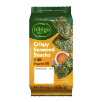 Снек из морской капусты с оригинальным вкусом CJ Bibigo, 5 гр