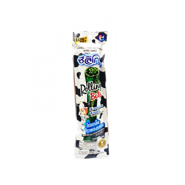Ролл из морской капусты с рисовым крекером и молочным вкусом Seleco, 2,8 г