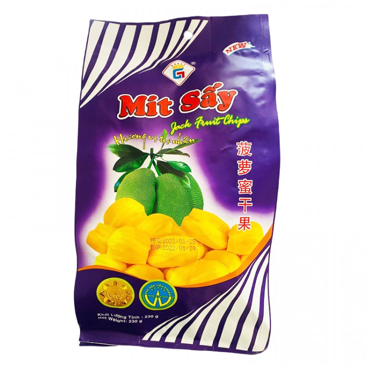 Чипсы фруктовые из джекфрута, 230 г