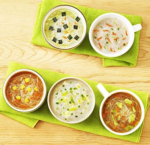 Суп Daisho Харусаме 5 вкусов 10 порций (зеленая пачка) 159,4 гр