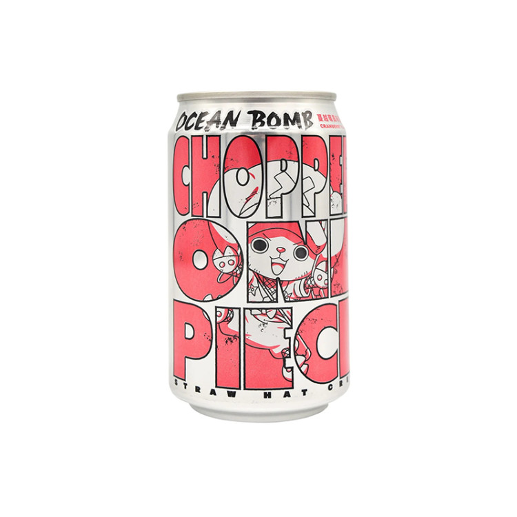 Лимонад One Piece со вкусом клюквы Ocean Bomb, 330 мл