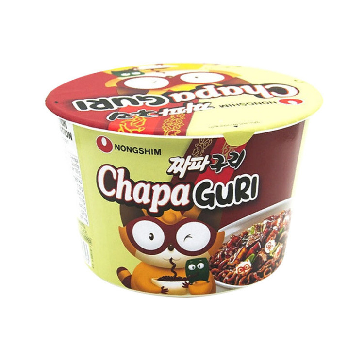 Лапша б\п "Нонгшим" Чапагури Big Bowl, 114 гр