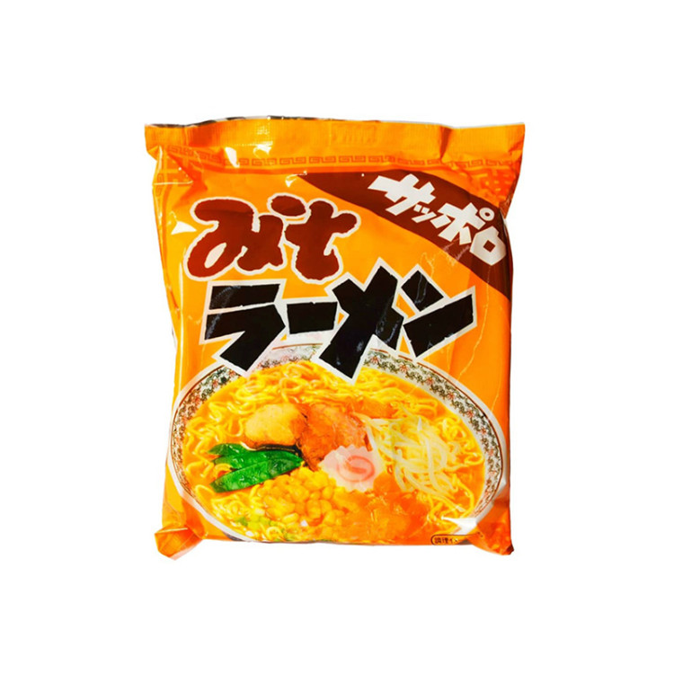 Лапша б/п Рамен из Саппоро с мисо Sunaoshi, 84 гр