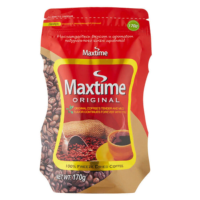 Корейский растворимый кофе "Maxtime", 170 гр
