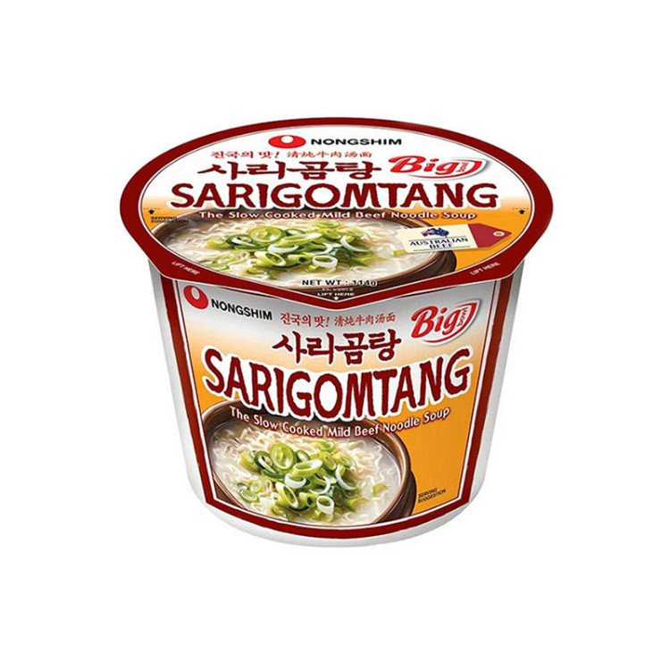 Лапша б\п "Нонгшим" Саригомтан Big Bowl, 114 гр