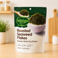 Хлопья из морской капусты со вкусом соевого соуса CJ Bibigo, 50 г