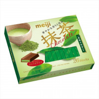 Шоколад с начинкой из матча Meiji 26 шт, 127 г