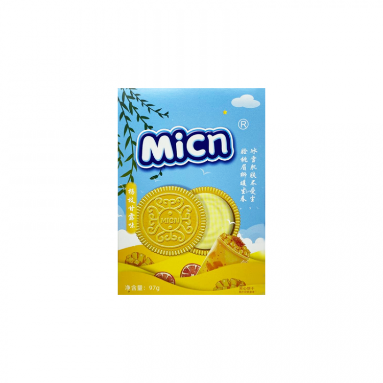 Печенье-сэндвич со вкусом сливочного манго, 97 г