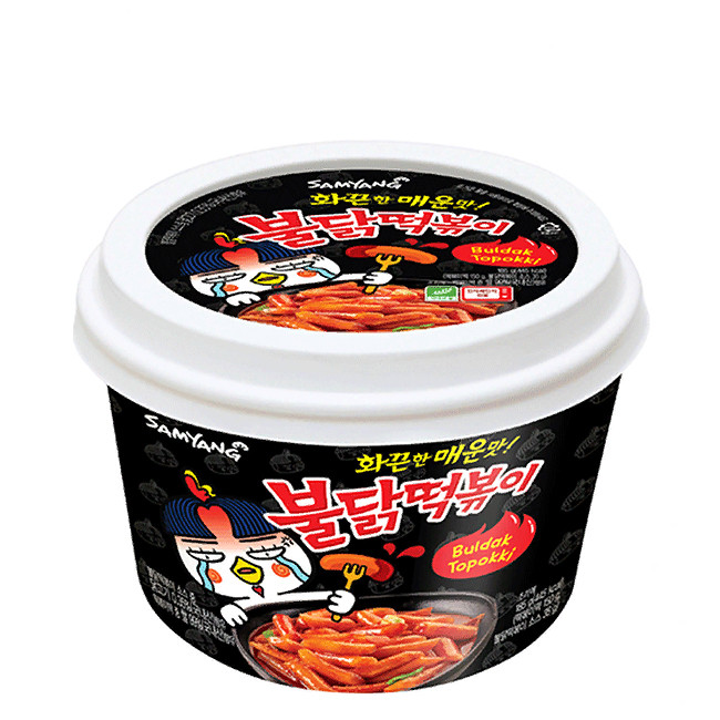 Рисовые палочки Токпокки Булдак острая курица Samyang, 185 г Санкт-Петербург