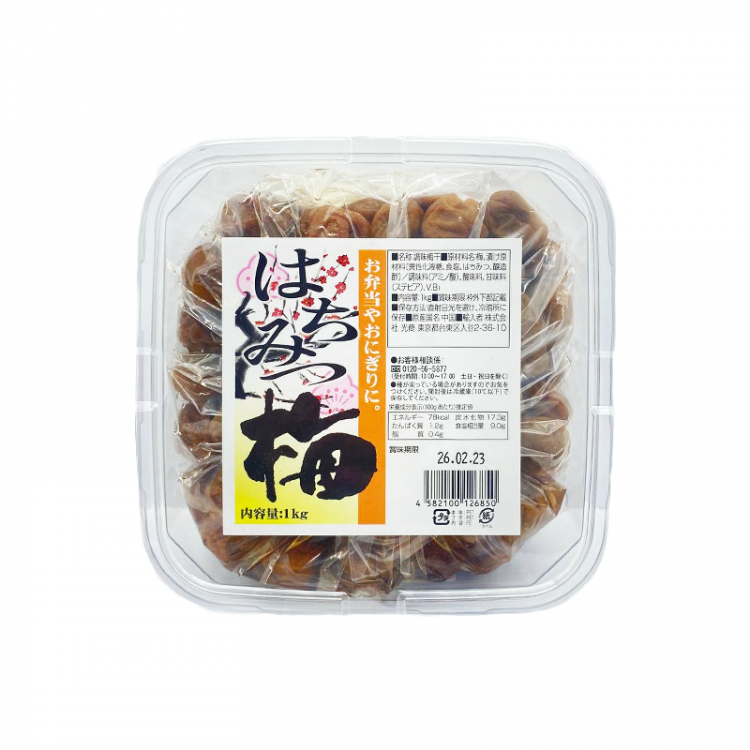 Маринованная слива умэ с мёдом, 1000 гр KOUSYO