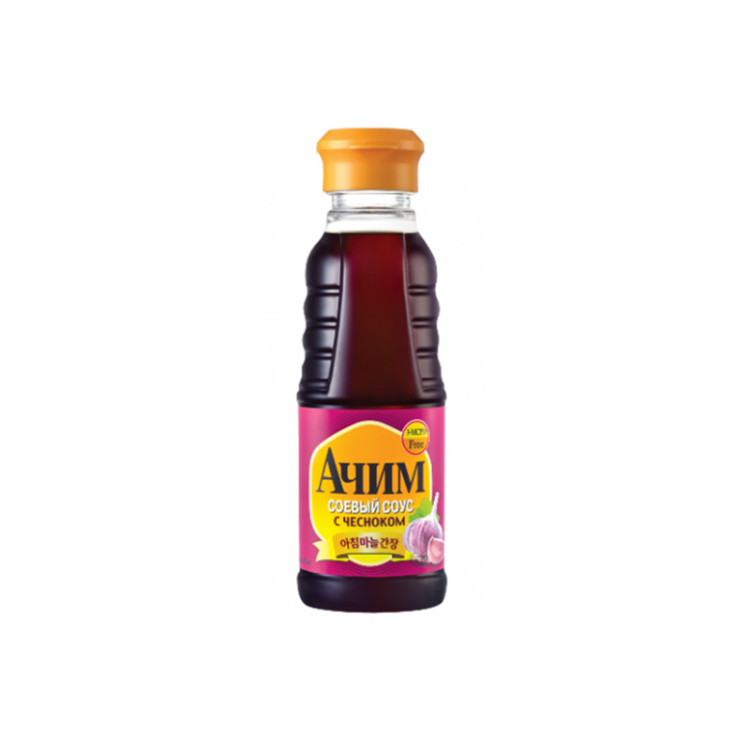 Соевый соус Ачим с чесноком, 300 мл
