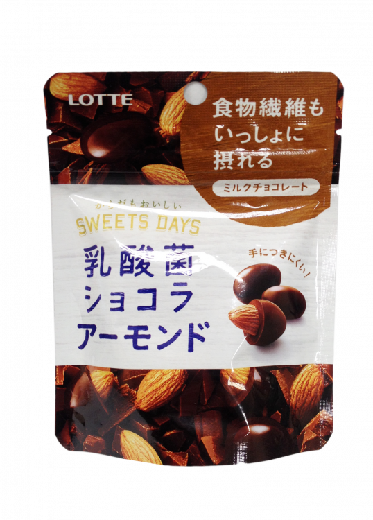 Миндаль в молочном шоколаде с бифидобактеириями, 43 г