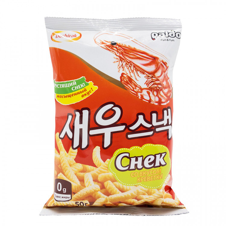 Снек со вкусом креветки Доширак, 50 г