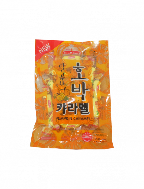 Карамель со вкусом тыквы, 100 гр