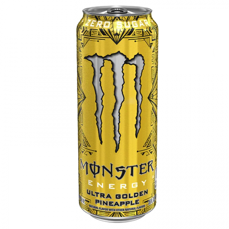 Энергетический напиток Monster Energy Ultra Golden Pineapple 500 мл БЕЗ САХАРА