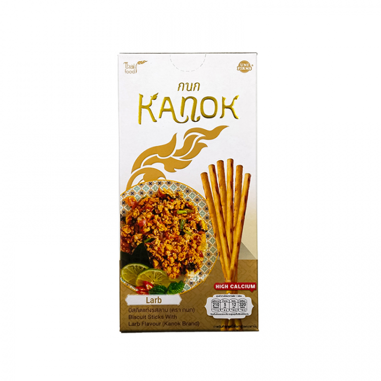 Печенье палочки со вкусом Ларба Kanok, 40 г