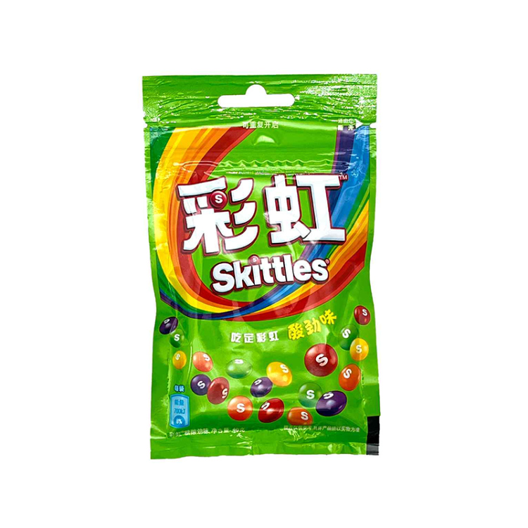 Жевательная конфета Skittles с кислым вкусом, 40 г