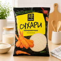 Сухари панировочные Мидори 1 кг