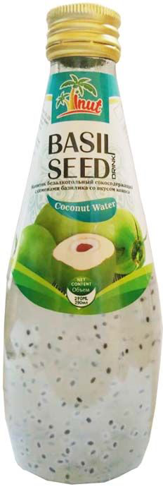 Напиток Семена базилика с кокосом, 290 мл