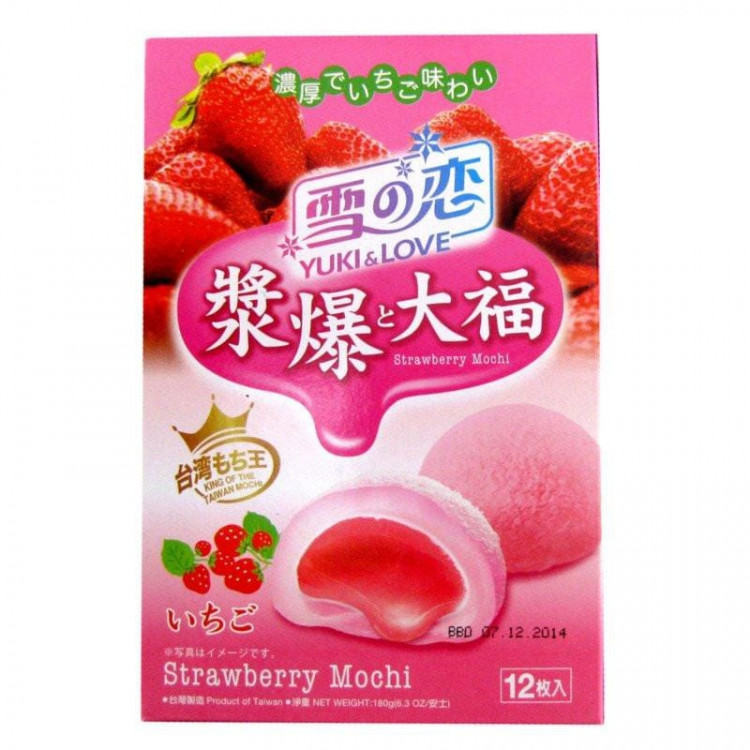 Моти Да Фу "Юки" Клубника, 180 г