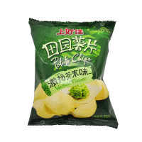 Чипсы картофельные со вкусом васаби Shanghaojia, 50 г