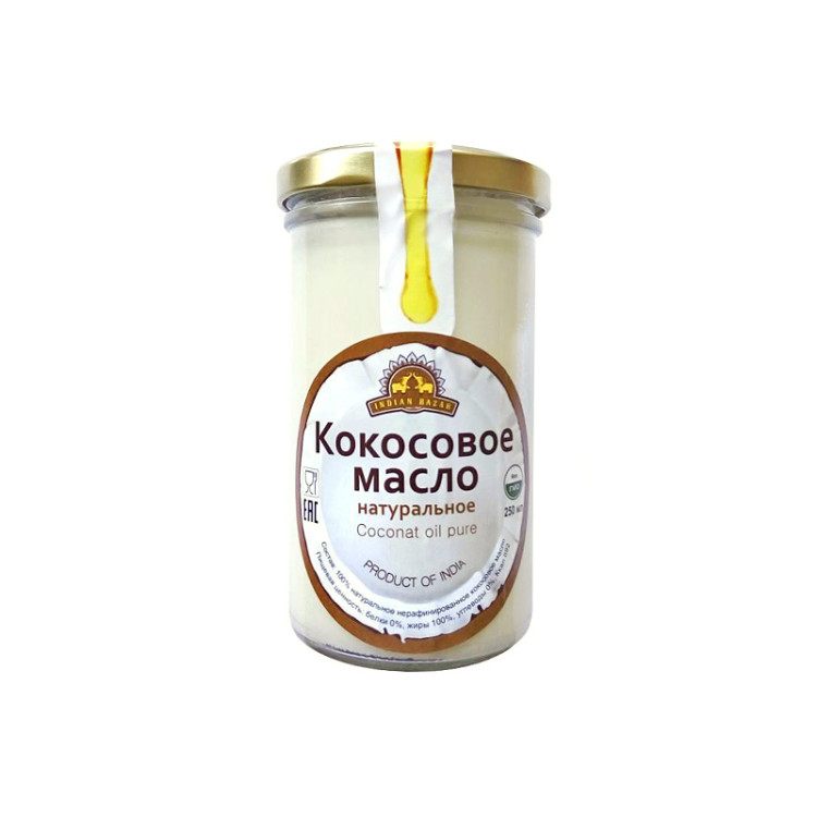 Кокосовое масло 100% IB, 250 мл
