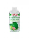 Кокосовая вода с розовой гуавой FOCO 330 мл