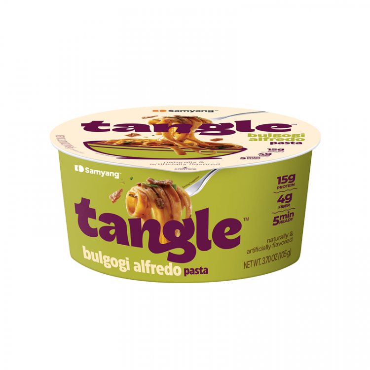 Лапша б/п со сливочным соусом Бульгоги Tangle Samyang, (Big Bowl) 105 г