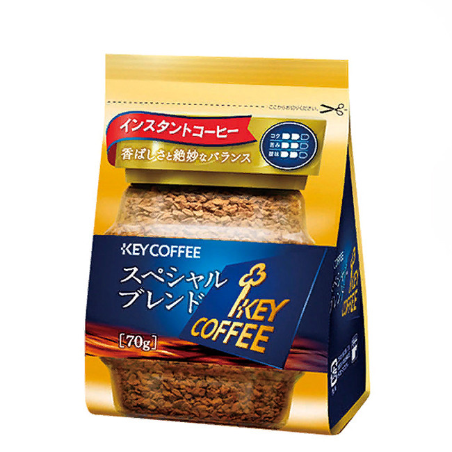 KEY COFFEE Кофе растворимый особый вкус, м/у, 70 г