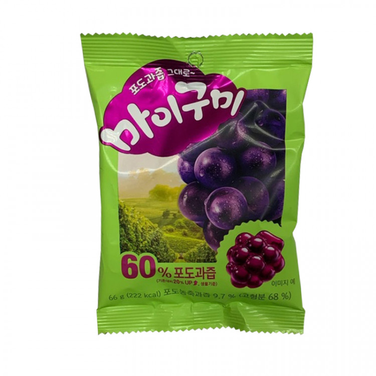 Конфеты мармеладные Orion Виноград, 66 г