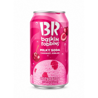 Напиток газированный Baskin Robbins Milky Soda Cherries Jubilee, 350 мл
