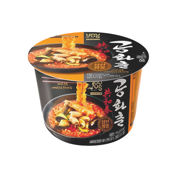 Лапша б\п со вкусом морепродуктов, 110 г