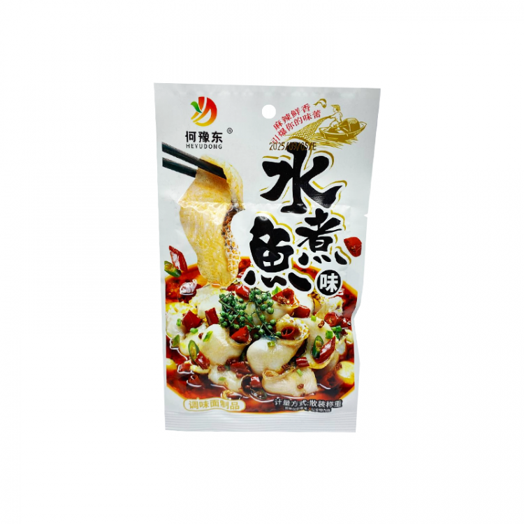 Снек "He Yudong" со вкусом тушенной речной рыбы, 20 г