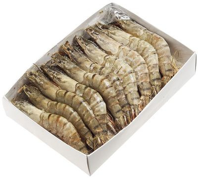 Тигровые креветки черные с/м  с/г 16/20 Risma, 1 кг