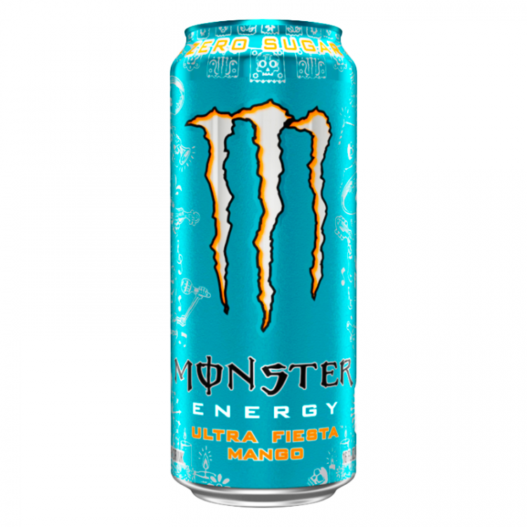 Энергетический напиток Monster Energy Ultra Fiesta Mango 500 мл БЕЗ САХАРА