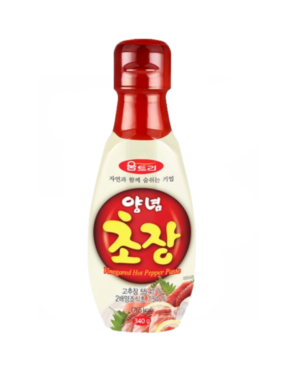 Паста перцовая острая с уксусом Янгнем Чожанг, 340 г