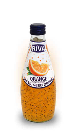 Напиток Семена базилика с апельсином, 290 мл