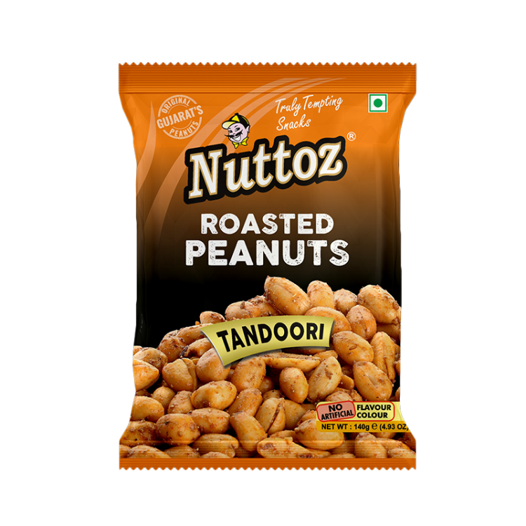 Арахис тандыр обжаренный в специях Nuttoz, 25 г