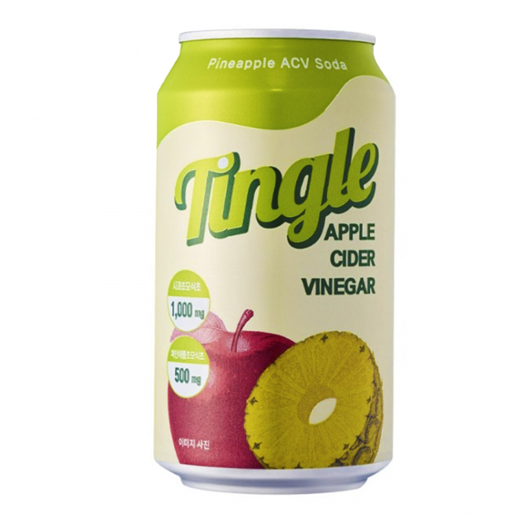Напиток газированный Tingle со вкусом ананаса, 350 мл