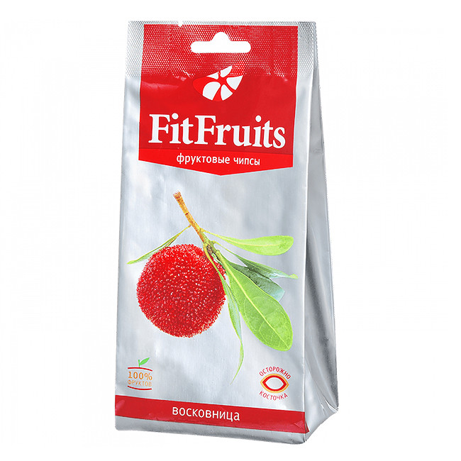 Фруктовые чипсы FitFruits Восковница 20 г ВЫВОД