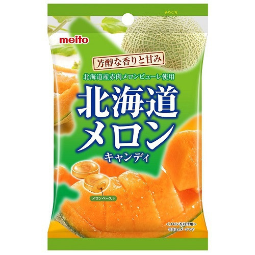 Карамель Meito с дынной начинкой, 70 гр