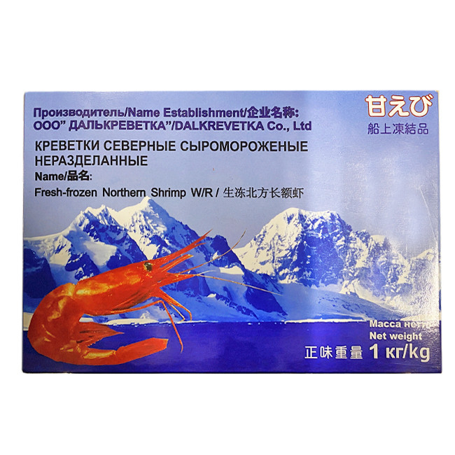 Креветка северная АМА-ЭБИ с/м, 1 кг