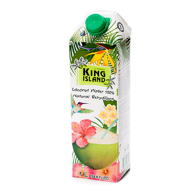 Кокосовая вода 100% KING ISLAND 1000 мл