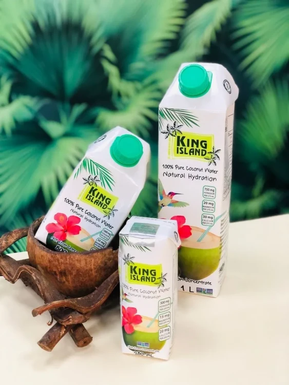 Кокосовая вода 100% KING ISLAND 1000 мл
