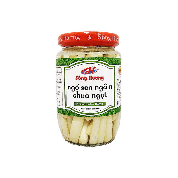 Корни лотоса маринованные острые 385 г
