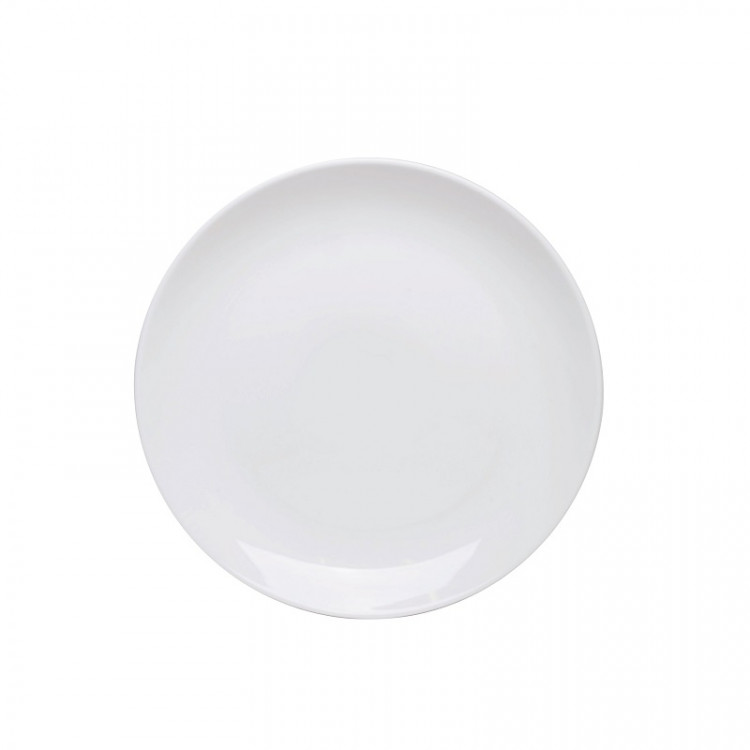 Тарелка круглая 25 см (Белая керамика) 22184A/PT212