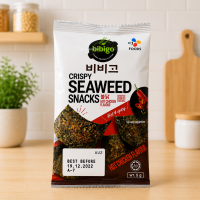 Снек из морской капусты со вкусом острой курицы CJ Bibigo, 5 гр
