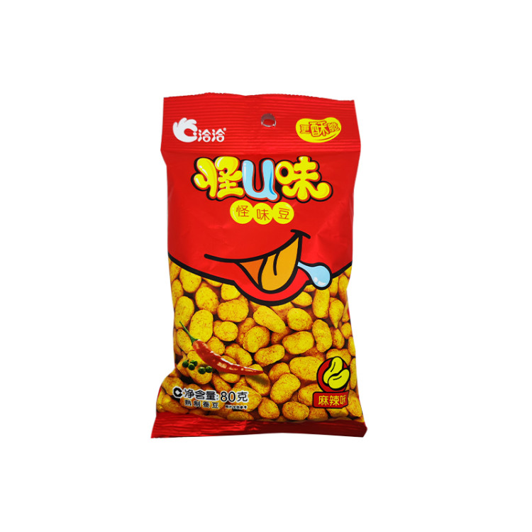 Бобы жареные в хрустящей панировке с чили и ротанговым перцем, 80 г